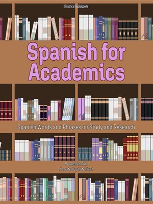 cover image of Spanish for Academics